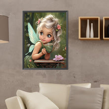 Load image into Gallery viewer, Diamond Painting - Full Round - sweet girl (30*40CM)