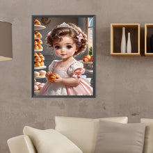 Load image into Gallery viewer, Diamond Painting - Full Round - sweet girl (30*40CM)