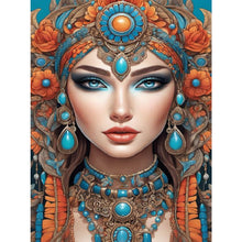 Load image into Gallery viewer, Diamond Painting - Full Square - woman in fine clothes (30*40CM)