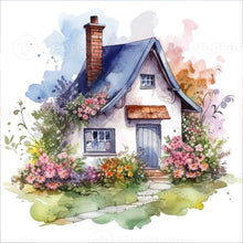 Load image into Gallery viewer, Diamond Painting - Full Round - country cabin (30*30CM)