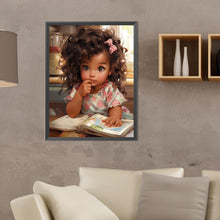 Load image into Gallery viewer, Diamond Painting - Full Round - little girl (30*40CM)