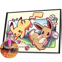 Load image into Gallery viewer, Diamond Painting - Full Round - Pikachu (60*40CM)