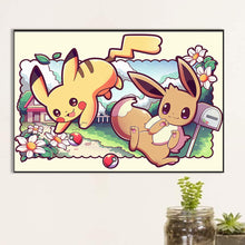 Load image into Gallery viewer, Diamond Painting - Full Round - Pikachu (60*40CM)