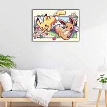 Load image into Gallery viewer, Diamond Painting - Full Round - Pikachu (60*40CM)