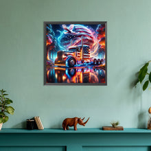 Load image into Gallery viewer, Diamond Painting - Full Round - american eagle (30*30CM)