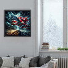 Load image into Gallery viewer, Diamond Painting - Full Round - American flag (30*30CM)
