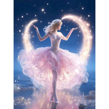 Load image into Gallery viewer, Diamond Painting - Full Round - dancing girl (30*40CM)