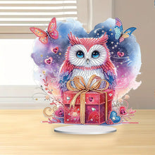Load image into Gallery viewer, Acrylic Owl Diamond Painting Tabletop Ornament for Home Office Desktop Decor