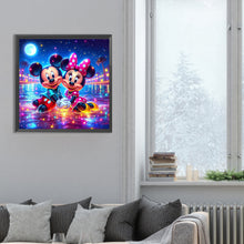 Load image into Gallery viewer, Diamond Painting - Full Round - Mickey Mouse silhouette (30*30CM)