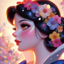 Load image into Gallery viewer, Diamond Painting - Full Round - Beautiful modern snow white princess (30*30CM)