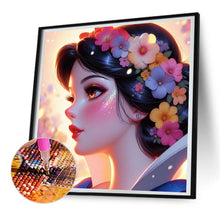 Load image into Gallery viewer, Diamond Painting - Full Round - Beautiful modern snow white princess (30*30CM)