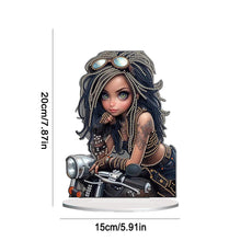 Load image into Gallery viewer, Acrylic Little Girl Diamond Painting Tabletop Ornament Kit for Home Office Decor