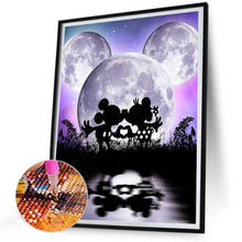 Load image into Gallery viewer, Diamond Painting - Full Round - Silhouette--Mickey Mouse (30*40CM)