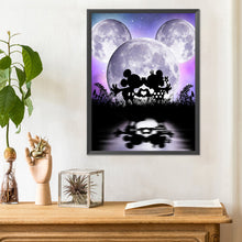 Load image into Gallery viewer, Diamond Painting - Full Round - Silhouette--Mickey Mouse (30*40CM)