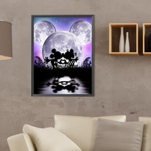 Load image into Gallery viewer, Diamond Painting - Full Round - Silhouette--Mickey Mouse (30*40CM)