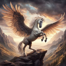 Load image into Gallery viewer, Diamond Painting - Full Round - angel horse (30*30CM)