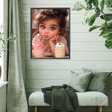 Load image into Gallery viewer, Diamond Painting - Full Square - cute girl (30*40CM)