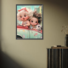 Load image into Gallery viewer, Diamond Painting - Full Square - cute girl (30*40CM)