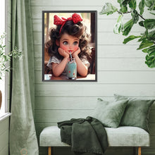 Load image into Gallery viewer, Diamond Painting - Full Square - cute girl (30*40CM)