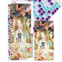 Load image into Gallery viewer, Diamond Painting - Full Round - girl alice (30*70CM)