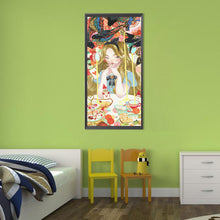 Load image into Gallery viewer, Diamond Painting - Full Round - girl alice (30*70CM)