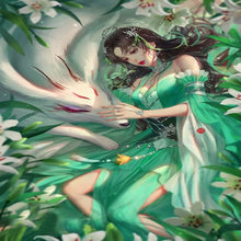 Load image into Gallery viewer, Diamond Painting - Full Round - Beauty and the Beast (40*60CM)