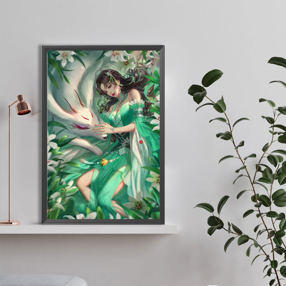 Diamond Painting - Full Round - Beauty and the Beast (40*60CM)