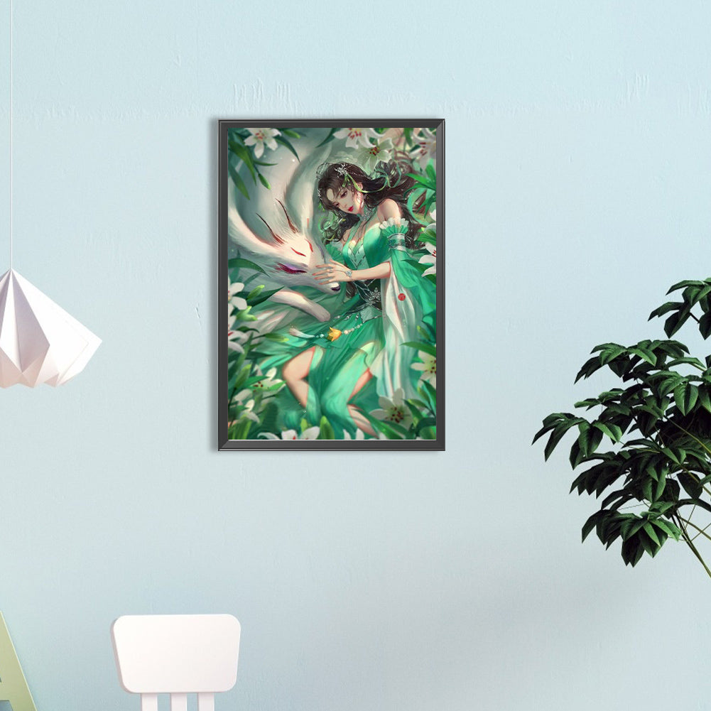 Diamond Painting - Full Round - Beauty and the Beast (40*60CM)