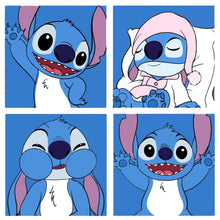Load image into Gallery viewer, Diamond Painting - Full Round - Stitch four-frame comics (30*30CM)