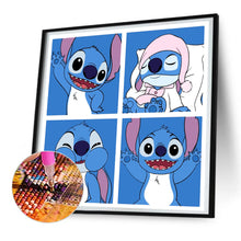 Load image into Gallery viewer, Diamond Painting - Full Round - Stitch four-frame comics (30*30CM)
