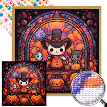 Load image into Gallery viewer, AB Diamond Painting - Full Round - pumpkin party (40*40CM)