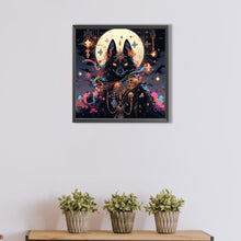 Load image into Gallery viewer, AB Diamond Painting - Full Round - wolf under the moon (40*40CM)