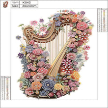 Load image into Gallery viewer, Diamond Painting - Partial Special Shaped - color musical instruments (30*40CM)