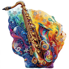 Load image into Gallery viewer, Diamond Painting - Partial Special Shaped - color musical instruments (30*30CM)