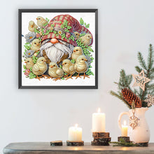 Load image into Gallery viewer, Diamond Painting - Partial Special Shaped - Easter Garden Gnome (30*30CM)