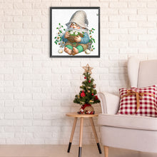 Load image into Gallery viewer, Diamond Painting - Partial Special Shaped - Easter Garden Gnome (30*30CM)