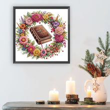 Load image into Gallery viewer, Diamond Painting - Partial Special Shaped - biblical wreath (30*30CM)