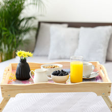 Load image into Gallery viewer, Diamond Painting Dinning Table Tray with Handle for Serving Food (Butterfly)