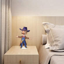 Load image into Gallery viewer, Acrylic Cowboy DIY Diamond Painting Tabletop Ornament Kit for Home Office Decor