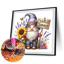 Load image into Gallery viewer, Diamond Painting - Full Round - Flower Gnome (30*30CM)