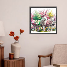 Load image into Gallery viewer, Diamond Painting - Full Round - garden wolf (30*30CM)