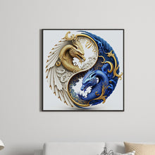 Load image into Gallery viewer, Diamond Painting - Full Round - Tai Chi Yin Yang Feilong (30*30CM)