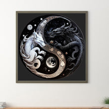 Load image into Gallery viewer, Diamond Painting - Full Round - Tai Chi Yin Yang Feilong (30*30CM)