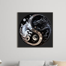 Load image into Gallery viewer, Diamond Painting - Full Round - Tai Chi Yin Yang Feilong (30*30CM)