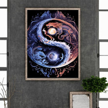 Load image into Gallery viewer, Diamond Painting - Full Round - Tai Chi Yin Yang Dragon (30*40CM)