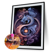 Load image into Gallery viewer, Diamond Painting - Full Round - Tai Chi Yin Yang Dragon (30*40CM)