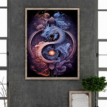Load image into Gallery viewer, Diamond Painting - Full Round - Tai Chi Yin Yang Dragon (30*40CM)