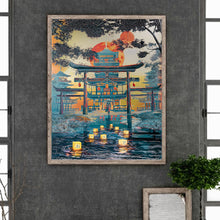 Load image into Gallery viewer, Diamond Painting - Full Round - ancient gate (40*50CM)