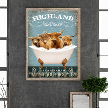 Load image into Gallery viewer, Diamond Painting - Full Round - highland cattle (30*40CM)