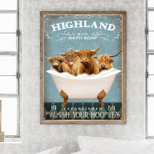 Load image into Gallery viewer, Diamond Painting - Full Round - highland cattle (30*40CM)